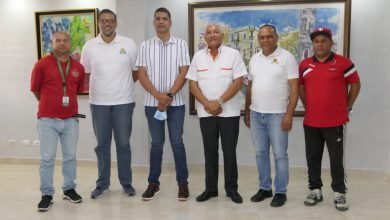 Photo of LIBASADO, Avanzada Juvenil y Caobas City giran visita de cortesía a Radhamés González