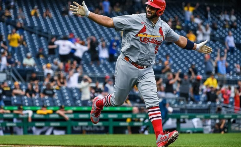 Photo of Pujols batea su jonrón 697, se queda solo en el 4to. puesto en MLB superando a A-Rod