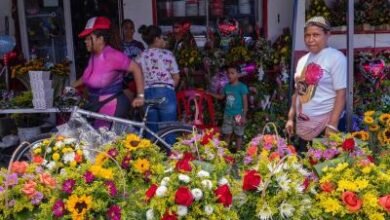 Photo of Día de la madre: dominicanos llenan los puestos de venta de flores