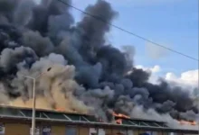 Photo of Incendio afecta instalaciones del Merca Santo Domingo la tarde del domingo