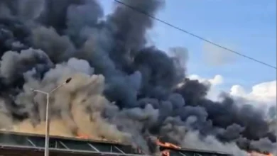 Photo of Incendio afecta instalaciones del Merca Santo Domingo la tarde del domingo
