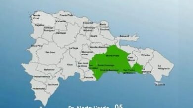 Photo of COE emite alerta verde para cinco provincias por onda tropical