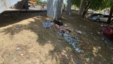 Photo of Denuncian puente peatonal en Santiago es usado de baño público