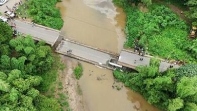 Photo of En Monte Plata se desploma puente que conectaba Don Juan y Yamasá
