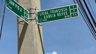 Photo of Designan calle en el DN con el nombre de Francisca García Reyes