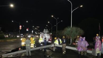 Photo of Cae semáforo en la avenida 30 de Mayo frente a Cervecería Nacional