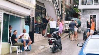 Photo of Teteos bajo la lluvia de Melissa en barrios de la capital