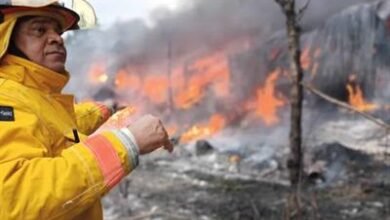Photo of Incendio en fábrica de plásticos en la zona sur de Santiago