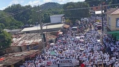 Photo of Protestan en La Cuaba contra instalación de vertedero