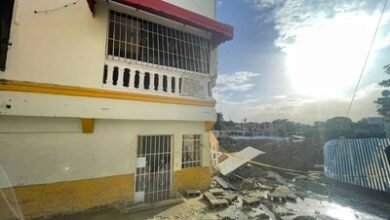 Photo of Colapsa edificio por deslizamiento de tierra en Casa Vieja-Villa Mella