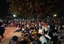 Photo of juego RD-Venezuela en el Malecón SD con pantallas gigantes