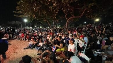 Photo of juego RD-Venezuela en el Malecón SD con pantallas gigantes