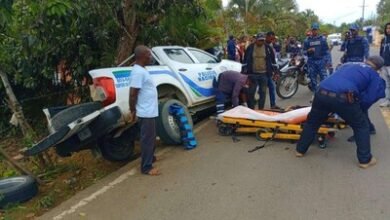 Photo of Tres policías resultan heridos en accidente de tránsito en Hato Mayor