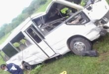 Photo of Accidente de tránsito: deslizamiento de autobús deja nueve lesionados