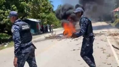 Photo of Calles cerradas y protestas en San Juan por rechazo a minera GoldQuest