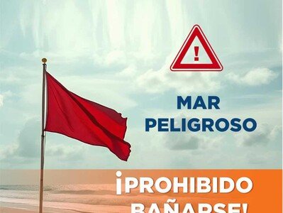 Photo of Defensa Civil de Puerto Plata coloca bandera roja por oleaje peligroso