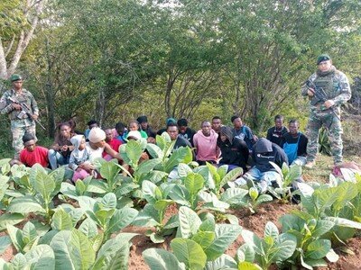 Photo of Detienen a 23 haitianos en zona boscosa de Dajabón