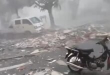 Photo of Caen pedazos del revestimiento de Malecon Center