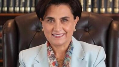 Photo of Gabriela Sommerfeld, canciller de Ecuador de visita en RD