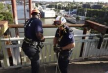 Photo of Hombre huye de la Policía y se atrinchera debajo del puente Duarte