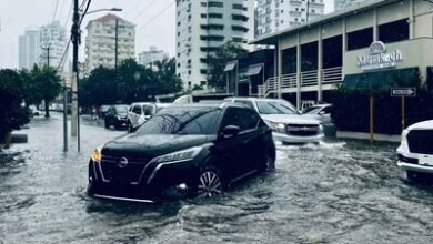 Photo of Inundaciones en Santo Domingo tras aguacero intenso y tormentas