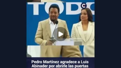 Photo of Pedro Martínez agradece respaldo al complejo educativo y deportivo de Manoguayabo